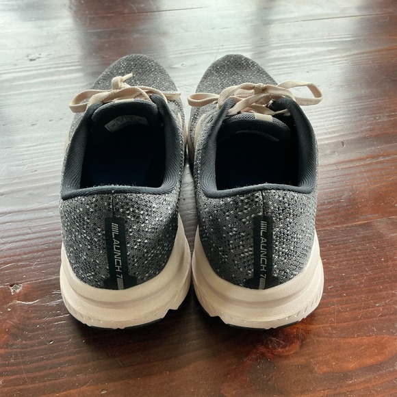 Brooks Launch 7 Running Sneakers Shoes Womens 10 Gray Fabric Low Top 1203221B062 - Picture 4 of 11